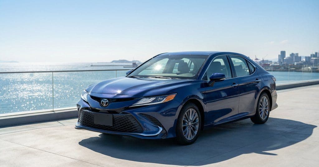 Toyota Camry из Японии: почему гибридный седан всё ещё стоит везти в Россию в 2026 году