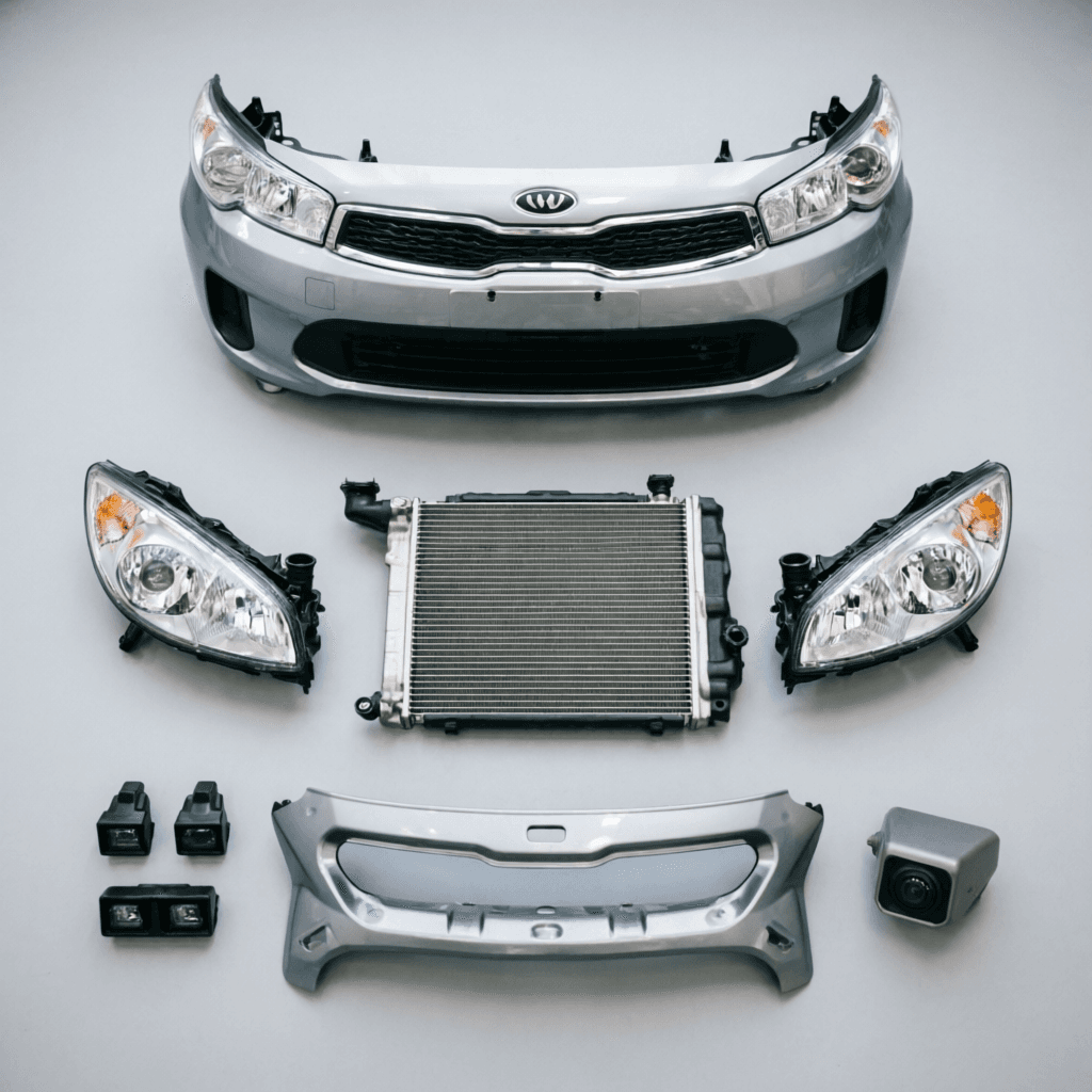 Kia Rio YB ноускат