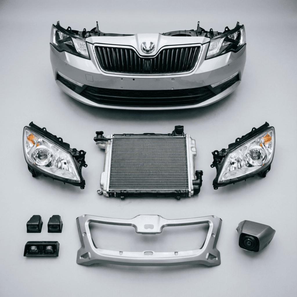 Skoda Superb B8 ноускат