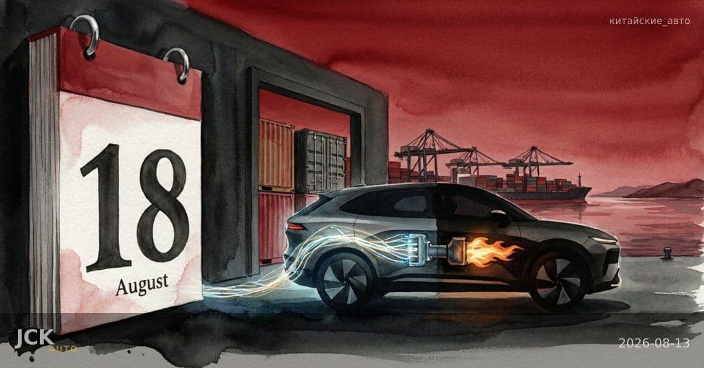 Гибридный Changan CS55PLUS выйдет на рынок 18 августа