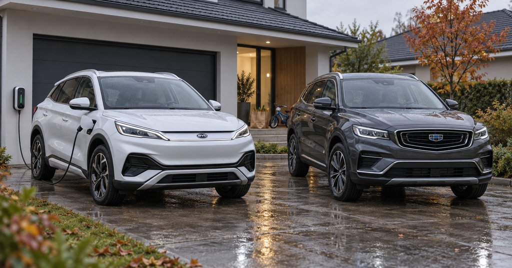 BYD Atto 3 vs Geely Atlas Pro: что выбрать в 2026 (Chinese SUV) — дома