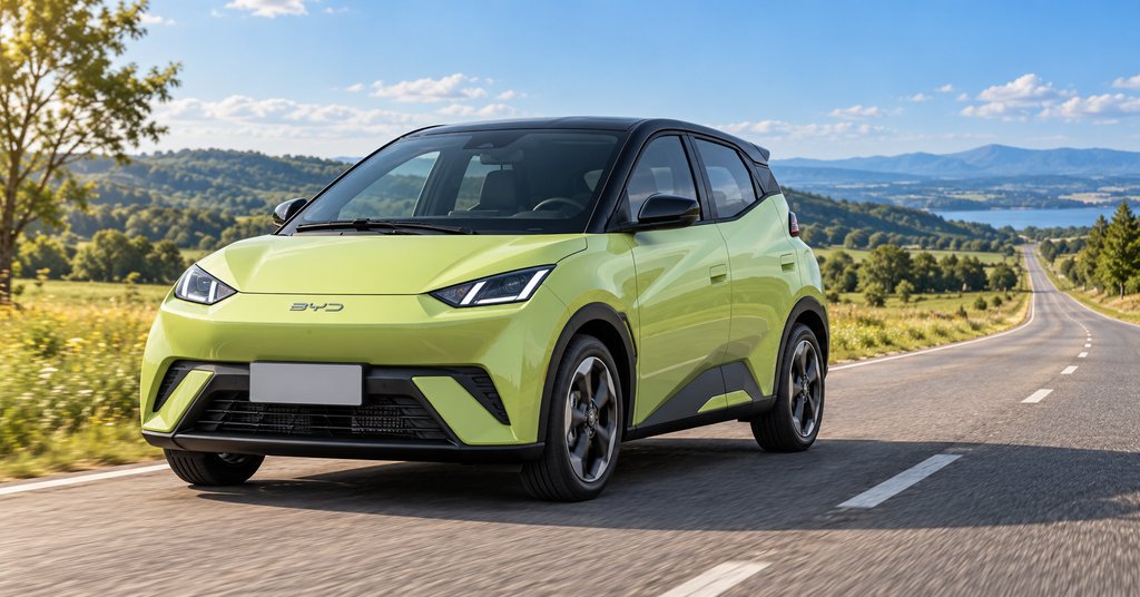 BYD Seagull 2024: реальный пробег летом — около 310 км