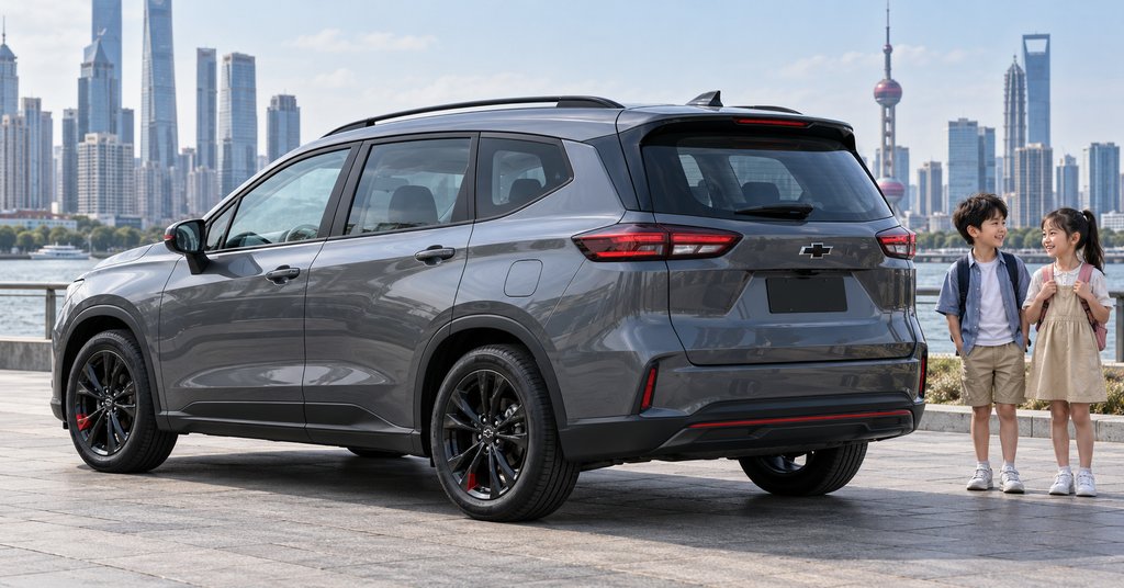 Chevrolet Orlando из Китая: третий ряд — только для детей