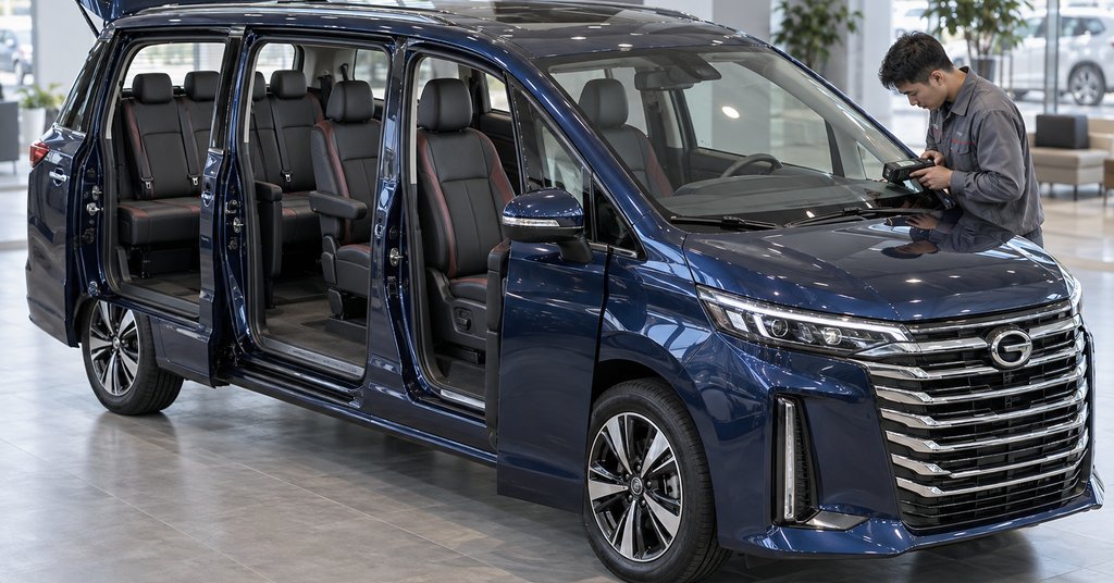 GAC Trumpchi M6 2022: 7 мест, но мощность сверяйте по VIN