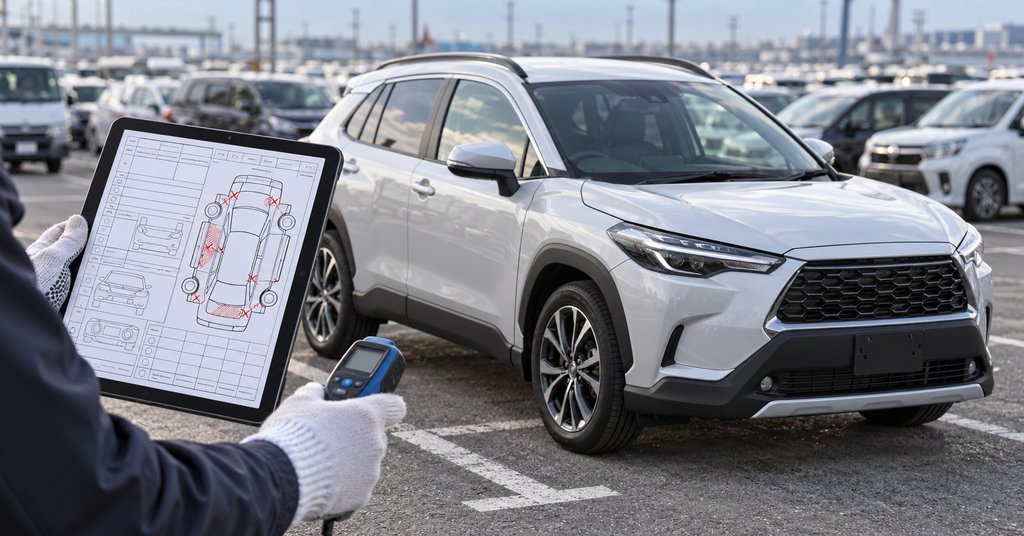 Как проверить аукционный лист японского авто и не купить машину после серьёзного ДТП