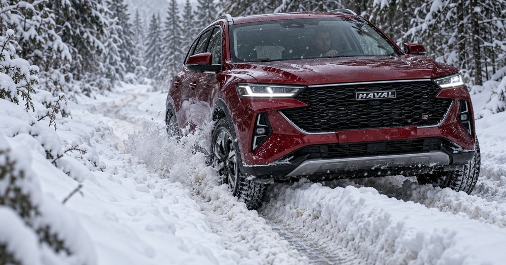 Снежная колея на китайском кроссовере: как подружить ESP, режим Snow и правую педаль