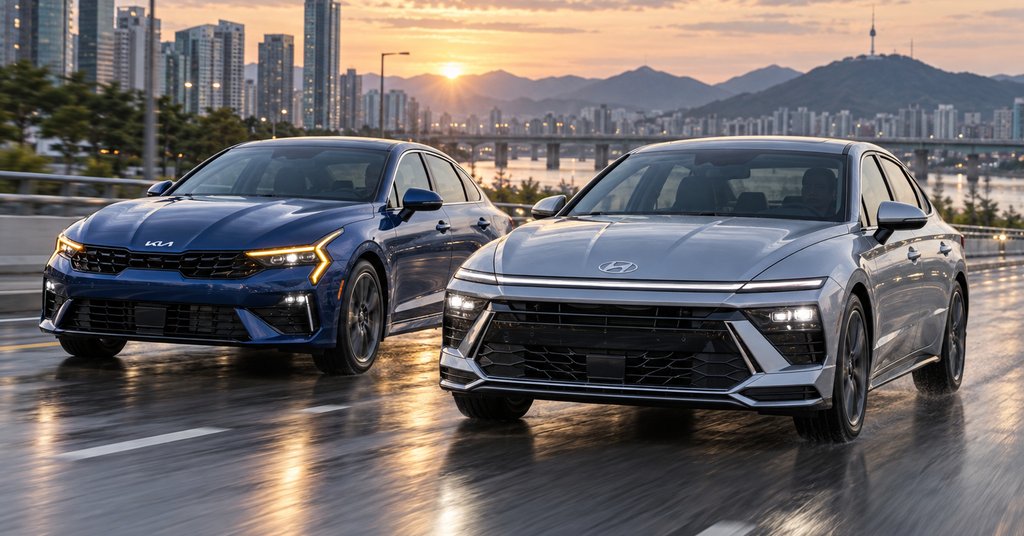 Kia K5 vs Hyundai Sonata: что выбрать в 2026 (Korean sedan) — Sonata