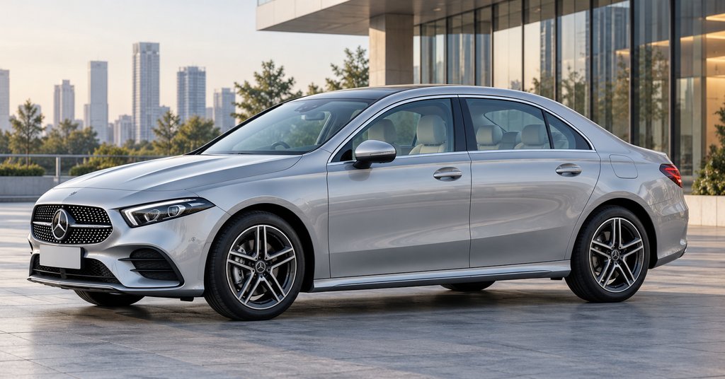 Mercedes-Benz A180L 2023: длинная база и просторный второй ряд