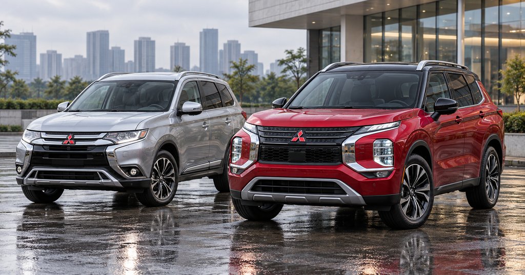 Mitsubishi Outlander 2022: в Китае два разных поколения