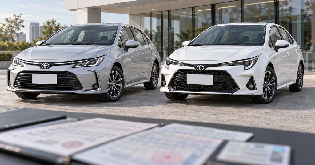 Toyota Corolla 2022-2023: Corolla или Levin — сверяйте документы
