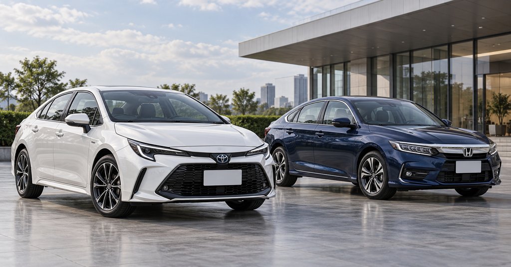 Toyota Levin vs Honda Envix: новый Levin L или просторный гибрид Envix
