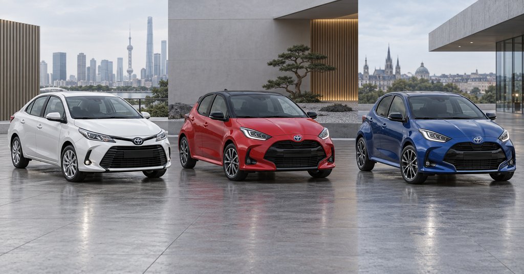 Toyota Yaris 2022-2023: в Китае, Японии и Европе — разные автомобили