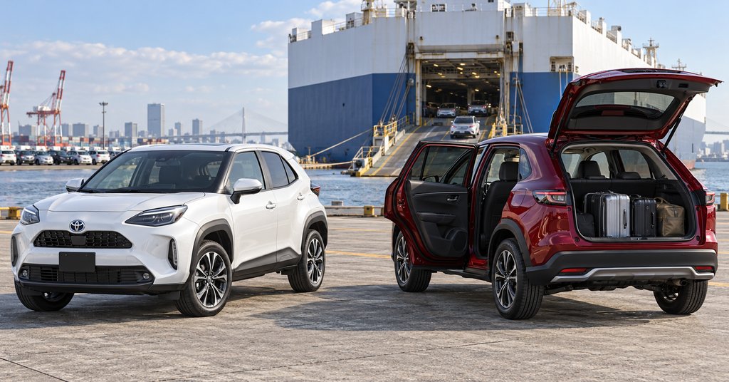 Toyota Yaris Cross vs Honda Vezel: дешевле ввоз или просторнее салон