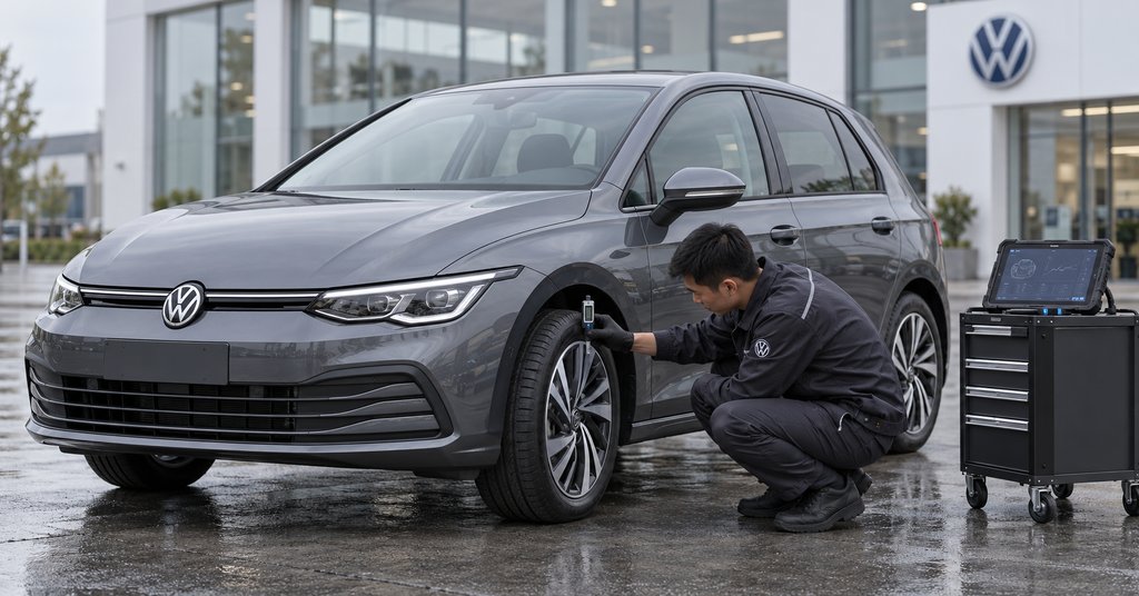 Volkswagen Golf 2022-2023: как проверить DSG и шины у версии из Китая