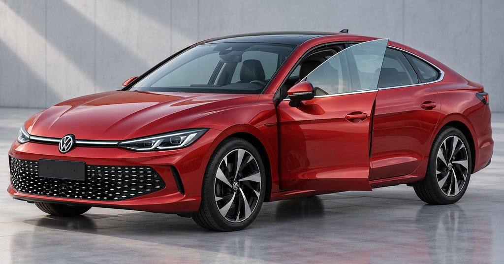 Volkswagen Lamando L 2022-2023 — лифтбек с безрамочными дверями