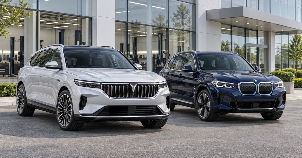 Voyah Free vs BMW iX3: больше места и сервис без рисков