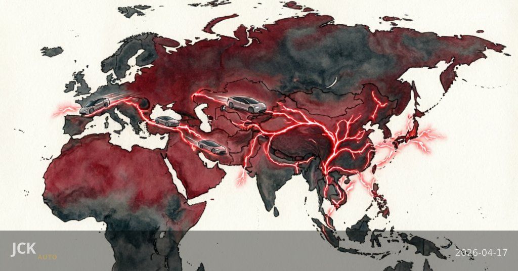 Китайские электромобили наращивают экспорт в ключевые для РФ рынки