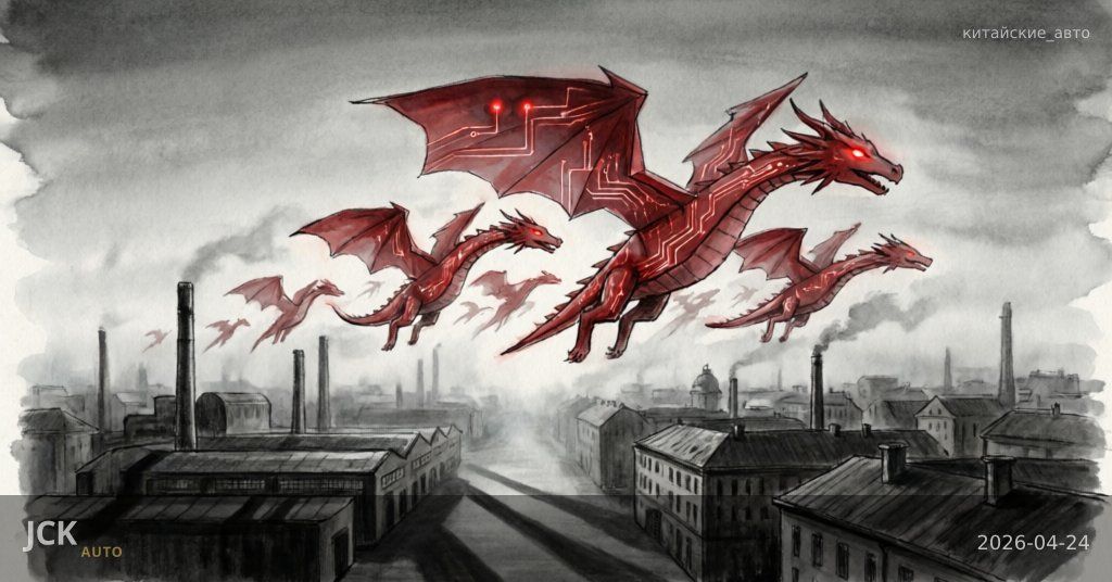 Китайские автопроизводители наращивают долю на европейском рынке гибридов: в марте 2026 года занято 30%