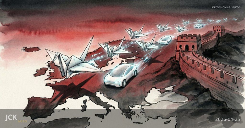 Китайские автопроизводители наращивают присутствие в Европе: экспорт NEV вырос на 729%