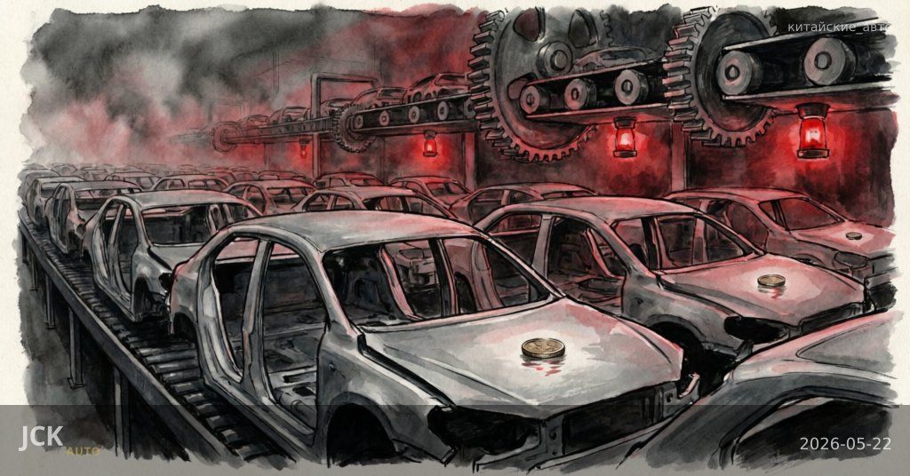 Китайский автопром столкнулся с кризисом «большого объема, малой прибыли»