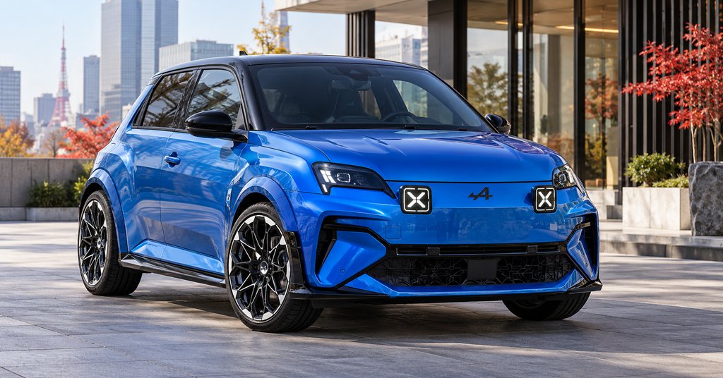 Alpine откроет японские продажи A290 19 ноября