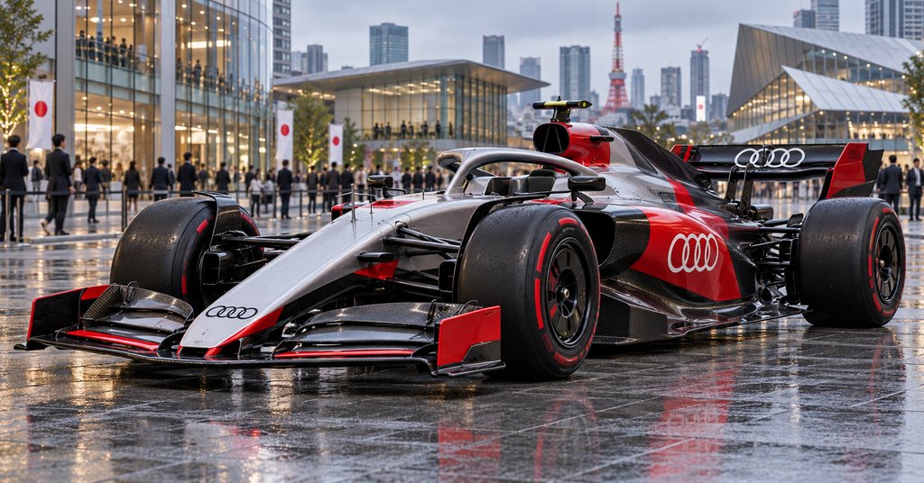 Audi R26 впервые покажут в Японии на трёх площадках Токио