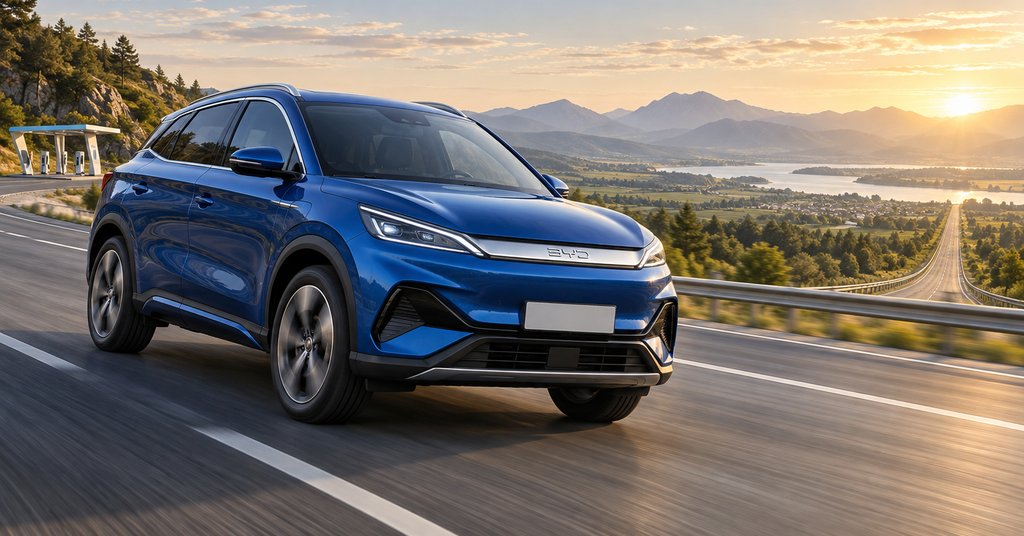 BYD ATTO 3: запас хода вырос с 470 до 620 км