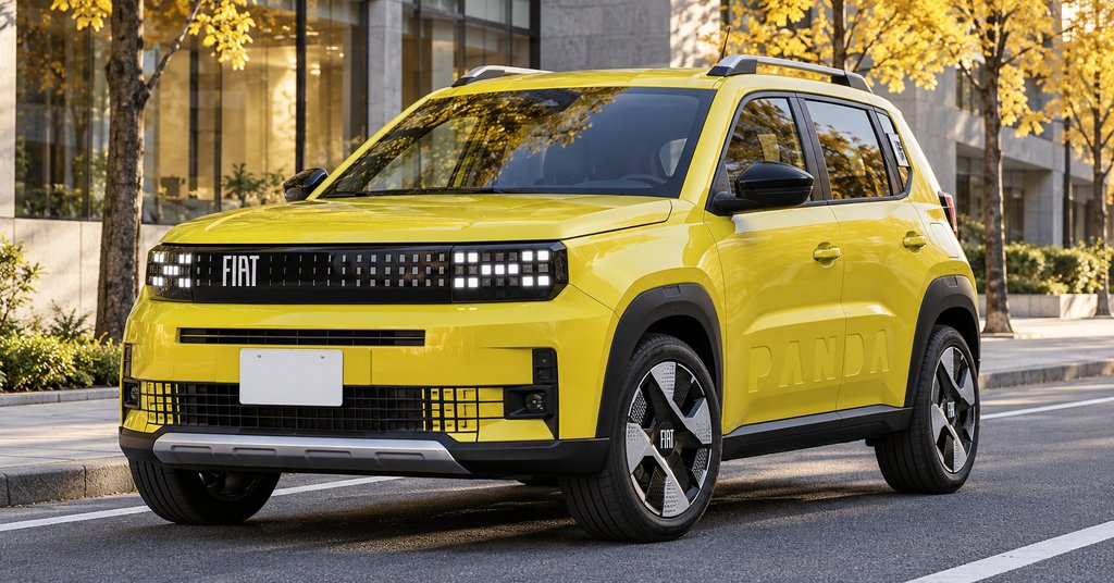 Fiat выведет Grande Panda Hybrid на рынок Японии 7 ноября