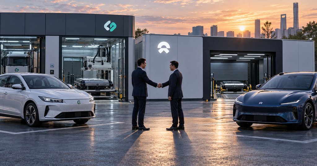 Geely получит 30% Nio Power за Yiyi Power и 640 млн юаней