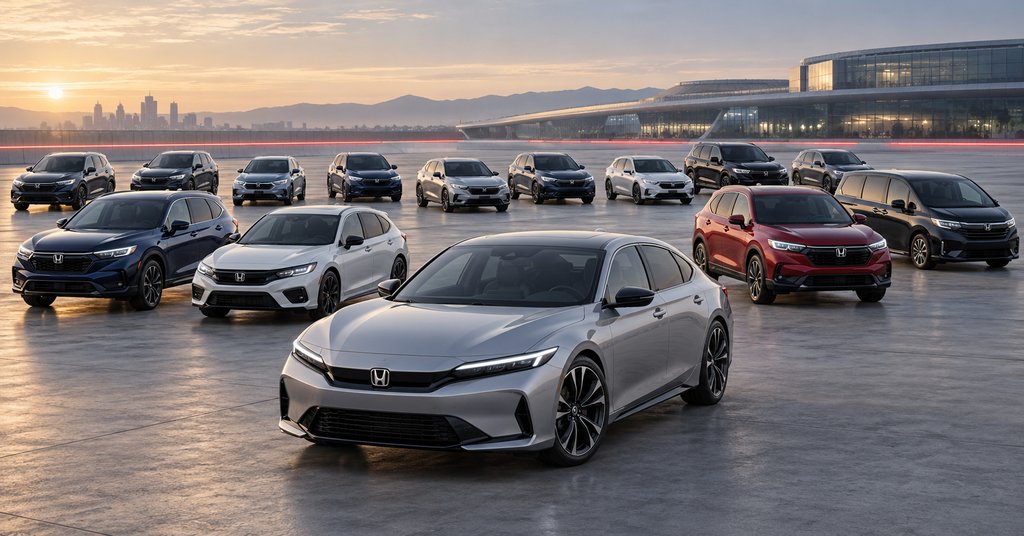 Honda Hybrid: с 2027 года начнется глобальный запуск 15 моделей