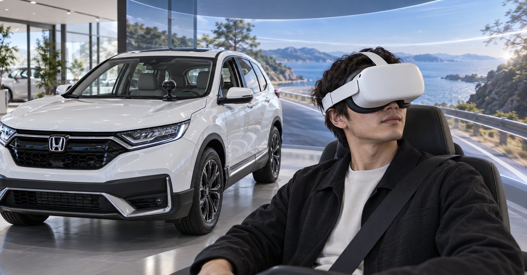 Honda покажет Honda DIVE — VR-поездку с обзором на 360°