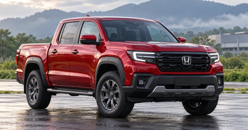 Honda выведет пикап на базе Mitsubishi Triton в 2028 году