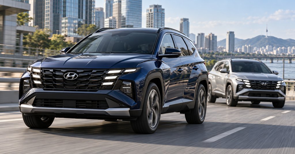 Hyundai Tucson: гибрид впервые обошёл бензин в первых заказах