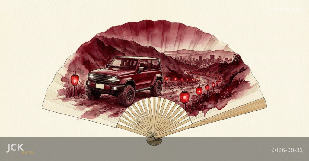 Jeep выпустит 100 Commander Overland Field Style Edition в Японии