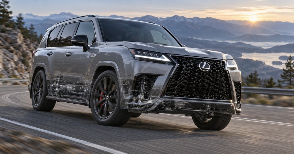 Lexus впервые добавил LX F SPORT с отдельной настройкой шасси