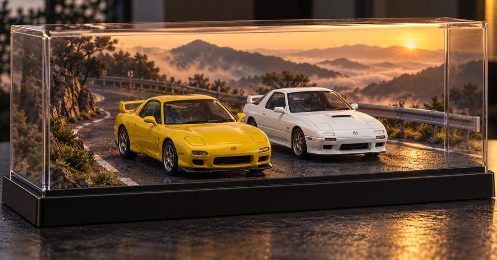 Mazda начнёт продавать первый набор RX-7 по Initial D 3 октября