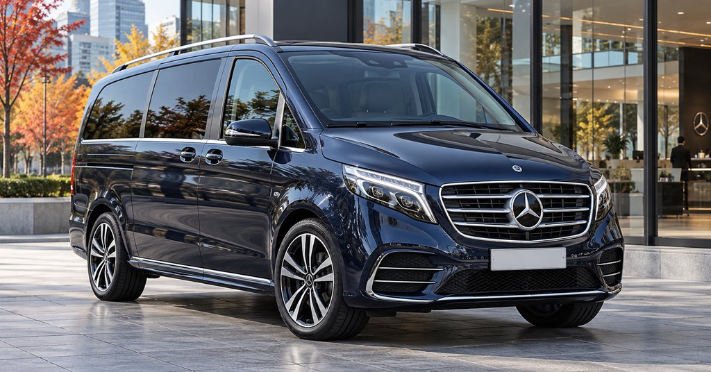 Mercedes-Benz V-Class начнут передавать клиентам в Корее в ноябре