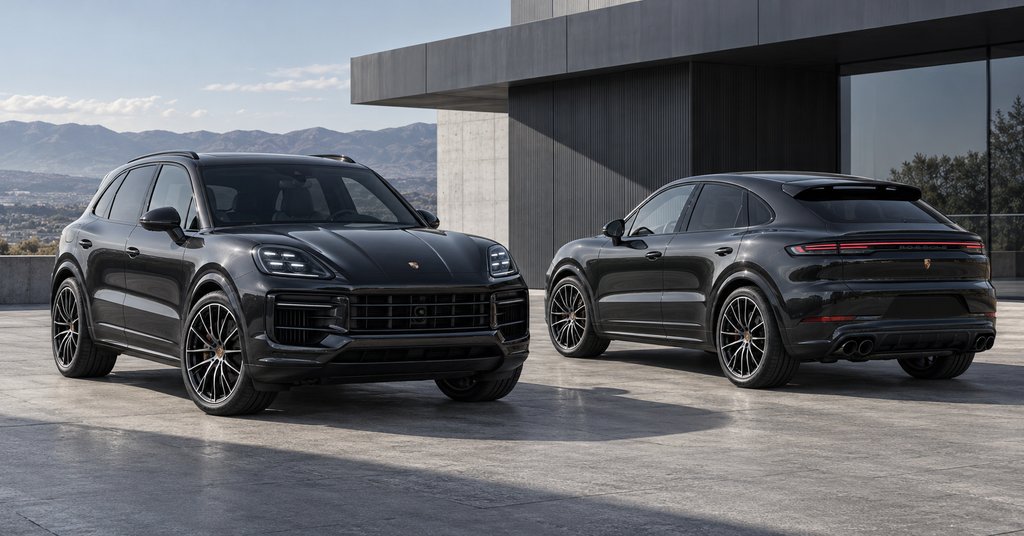 Porsche Cayenne и Cayenne Coupé получили версию Black Edition