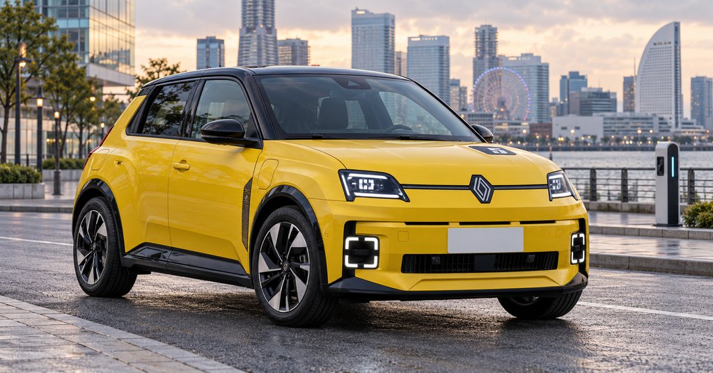 Renault 5: первый официальный электромобиль Renault в Японии