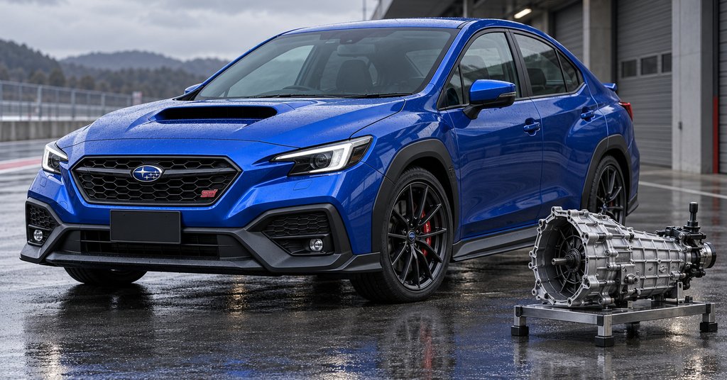 Subaru покажет WRX с механикой TY85 от STI в ноябре 2026-го