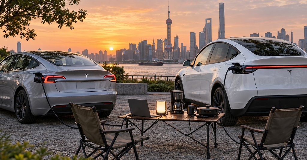 Tesla Model 3 и Model Y в Китае отдают до 2200 Вт