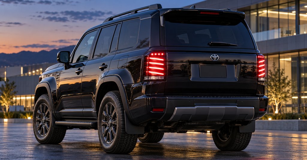 Toyota Land Cruiser 250 получил фонари с 224 LED и 8 линейками
