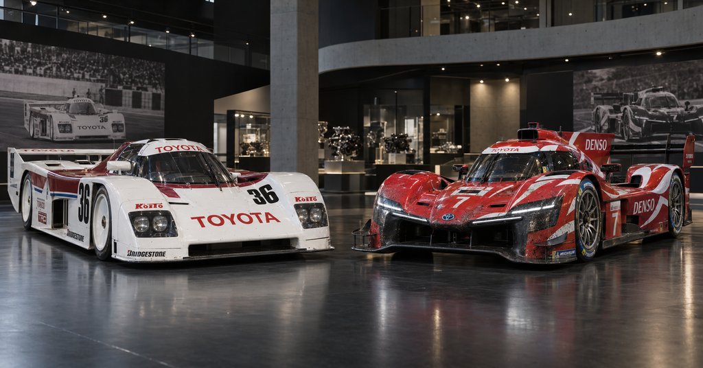 Toyota свела в музее 85C-L 1985 года с победившей в Ле-Мане TR010