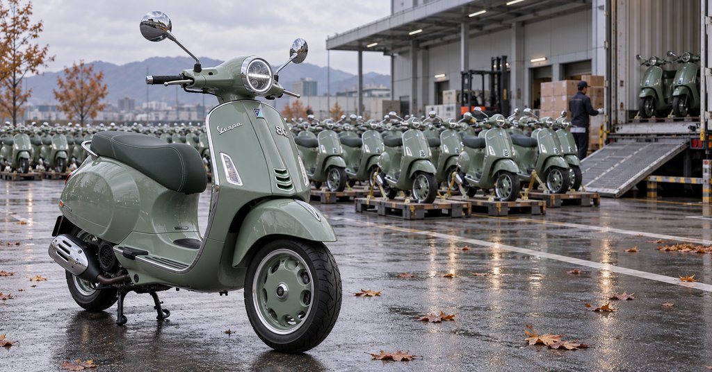 Vespa Primavera 80th: 30 скутеров отгрузят в ноябре 2026-го