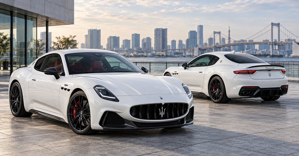 Япония получит два Maserati GranTurismo Trofeo Launch Edition