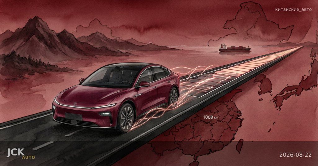 Запас хода BYD Дахань EV заявлен до 1008 км по CLTC