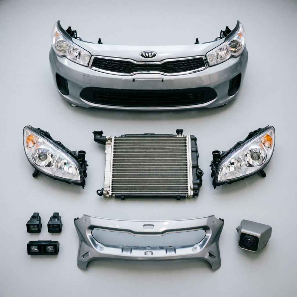 Kia Rio YB ноускат